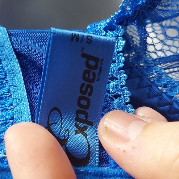 Blue Lace Negligee - Picture 6 of 6